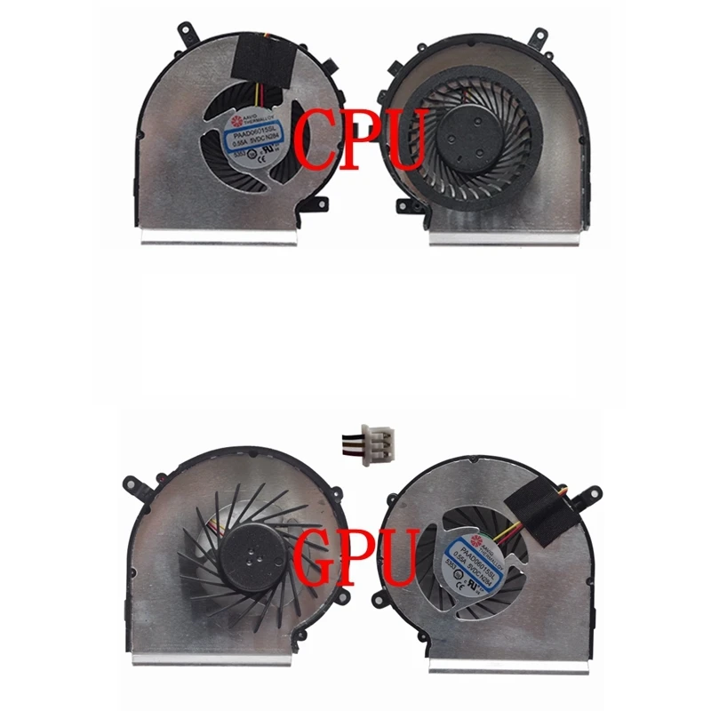 

new Laptop cpu cooling fan for MSI GE62 MS-1795 GE72 PE60 PE70 GL62 GL72 GP62 GP72 PE60 PE70 series Laptop PAAD06015SL