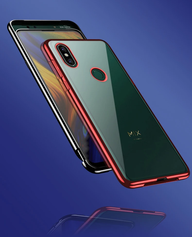 Для Xiaomi mi x 3 Чехол 6,39 ''прозрачный Elac-покрытие PC 360 Полное покрытие для Xiaomi mi x3 противоударный жесткий Жидкий чехол Funda