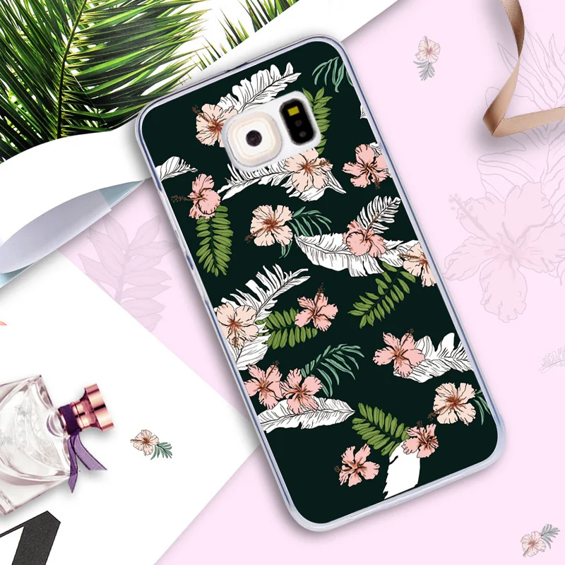 Чехол для Samsung Galaxy S6 g9200 g920 G920F sm-g920f Силиконовая задняя крышка роспись животных
