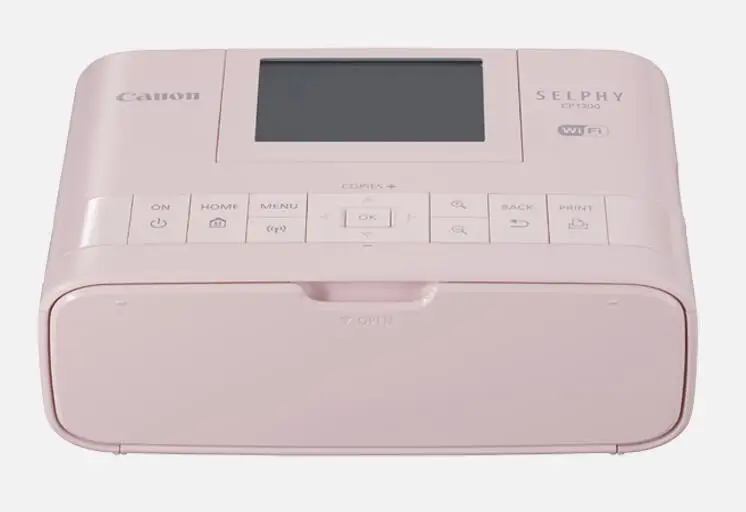 pink CP1300 Портативный фотопринтер CP1200 домашний цветной мобильный фотопринтер мини для цветной фотопечатной машины Canon CP1300 - Цвет: pink CP1300