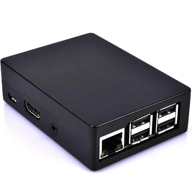 Черный алюминиевый чехол для Raspberry Pi 3 металлический корпус совместимый с RPI 2 Model B