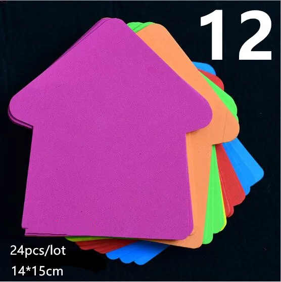 Style 12 as photo Дети ручной работы DIY мультфильм Животные 3D EVA пены наклейки на стену головоломка для детских комнат Развивающие Игрушки для раннего обучения Декор ремесла - Цвет: Style 12 as photo