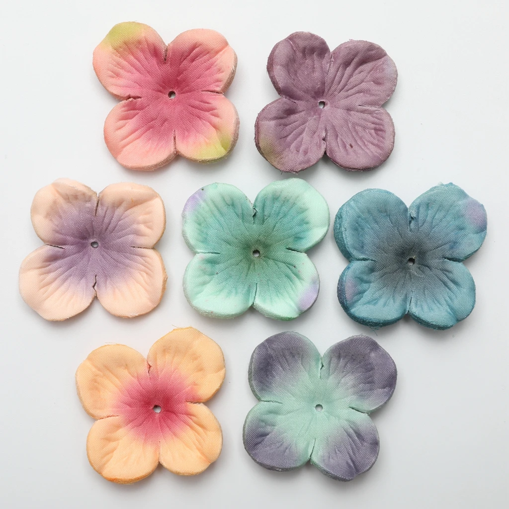 500pcs Silk Artificial Hydrangea Flower Petals for DIY Craft Accessories Wedding Decor | Дом и сад