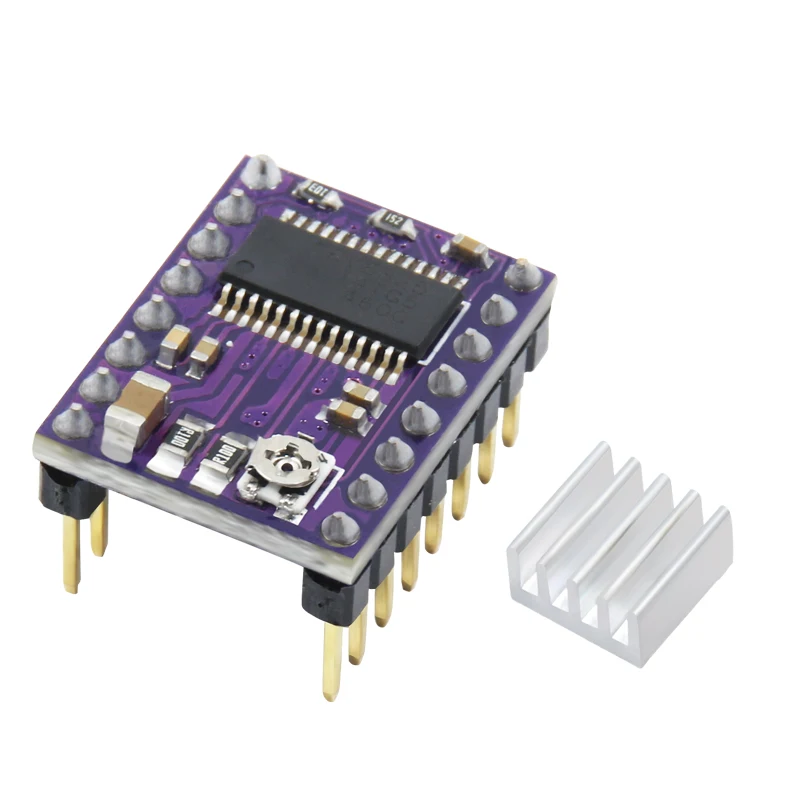 5 шт. 3D принтер двигатель драйвер Stepstick Drv8825 RAMPS шаговый радиатор части принтера