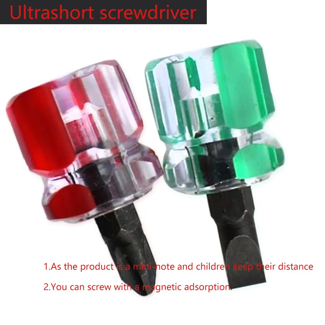 6x14 мм с крестообразным шлицем и шлицевая отвертка бит односторонний мини