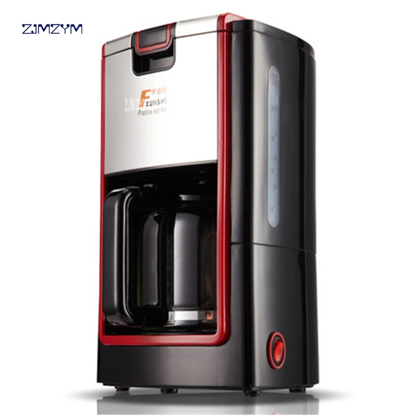 American Style Coffee Machine Home Fully Automatic power-off stainless steel filter Cook Drip Type Tea MD-236 | Бытовая техника