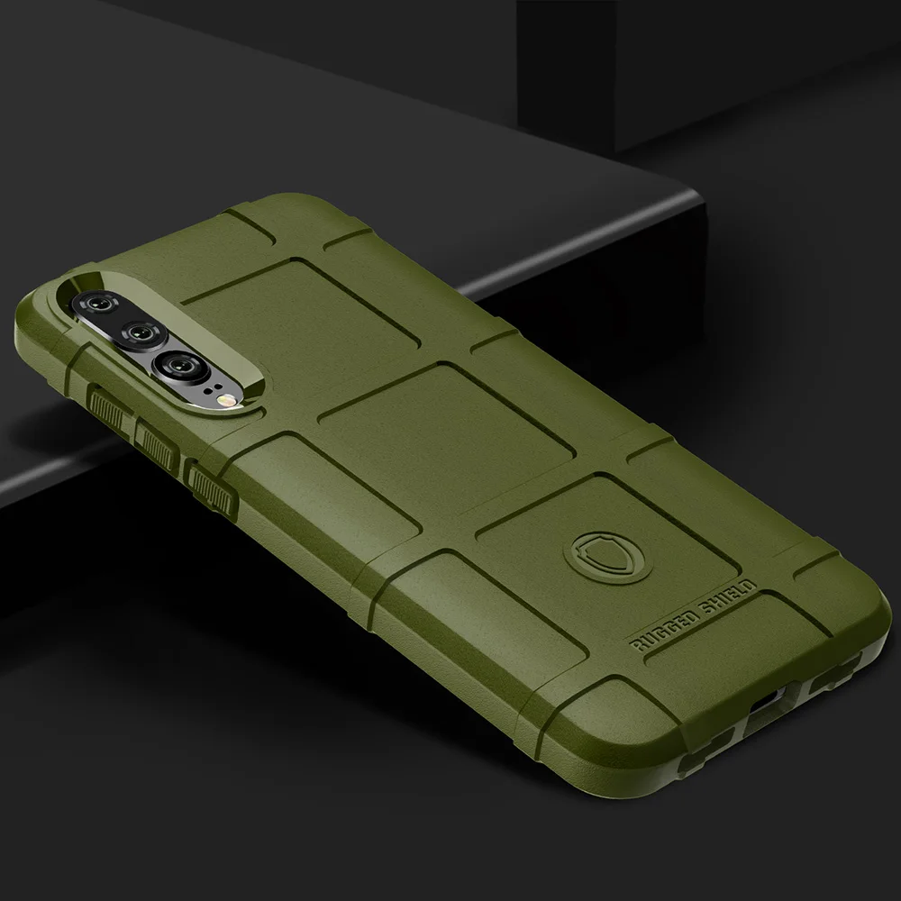 NYFundas for huawei p20 lite pro case Rugged Shield Armor Silicone Bumper Soft Back Cover Case mate 10 honor 8X |
