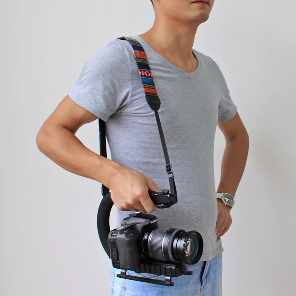 Стабилизатор PULUZ с U образным креплением для камеры|camera stabilizer|handgrip camerastabilizer for cameras