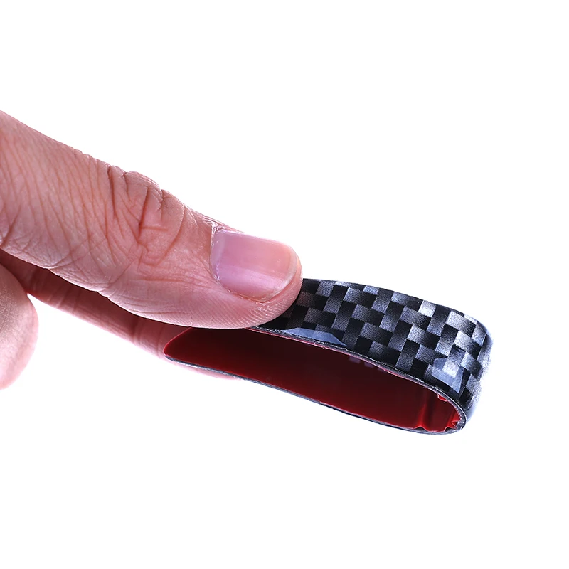 4 шт./компл. углеродного волокна двери автомобиля защитная полоса для края