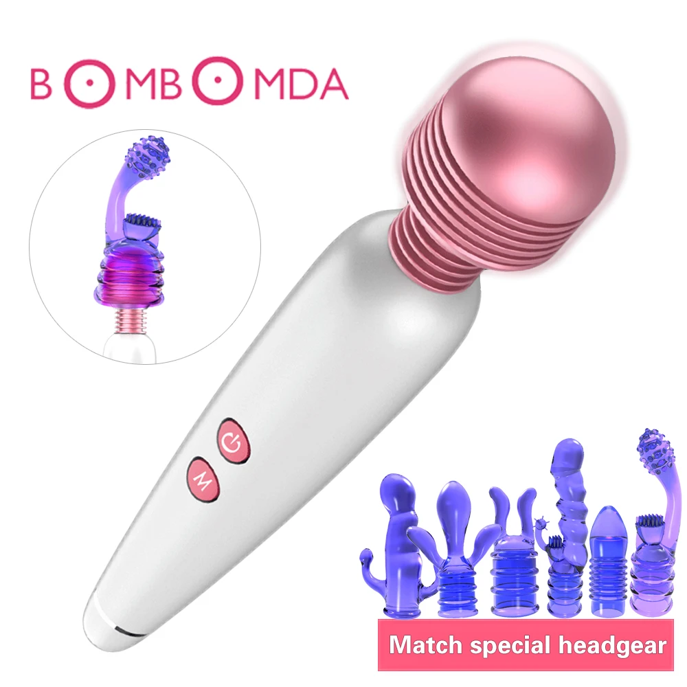 Вибраторы AV для женщин волшебная палочка вибратор интимный продукт зарядка от USB