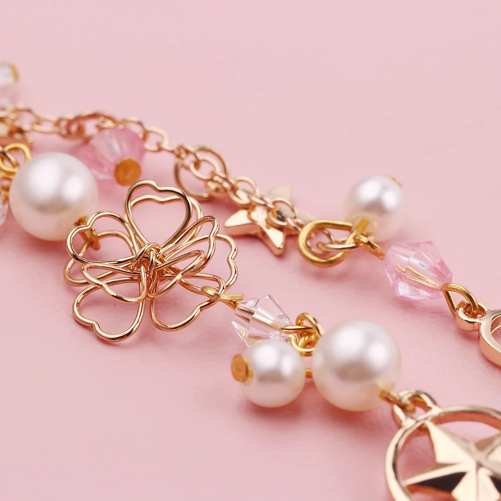 Аниме Card Captor Cardcaptor Sakura Kanzashi шпилька жемчужная металлическая заколка для волос повязка для волос аксессуары для волос инструменты для красоты
