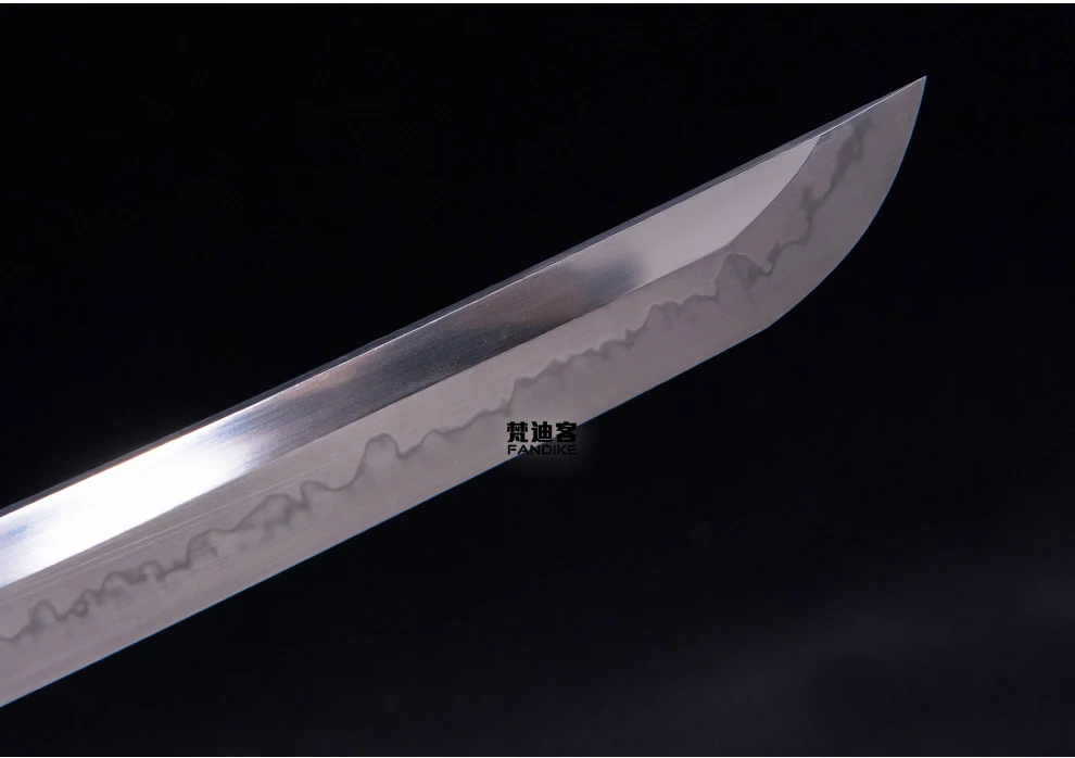 Boutique Japanese Samurai Sword Katana Clay Tempered T10 Steel Chinese sword, Japanese sword, samurai real katana sword, fandike