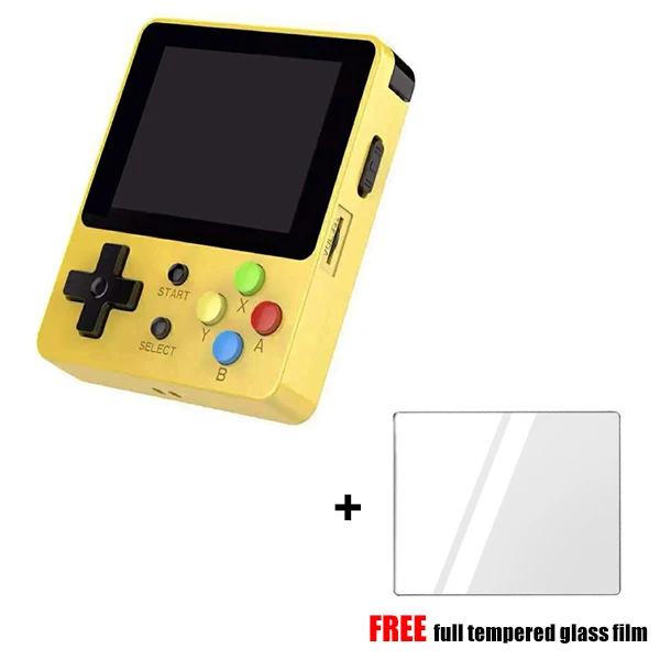 Vertical yellow LDK игровой 2,6 дюймовый экран, мини портативная игровая консоль, ностальгические ретро-игры для детей, мини Семейные ТВ-видео консоли - Цвет: Vertical yellow