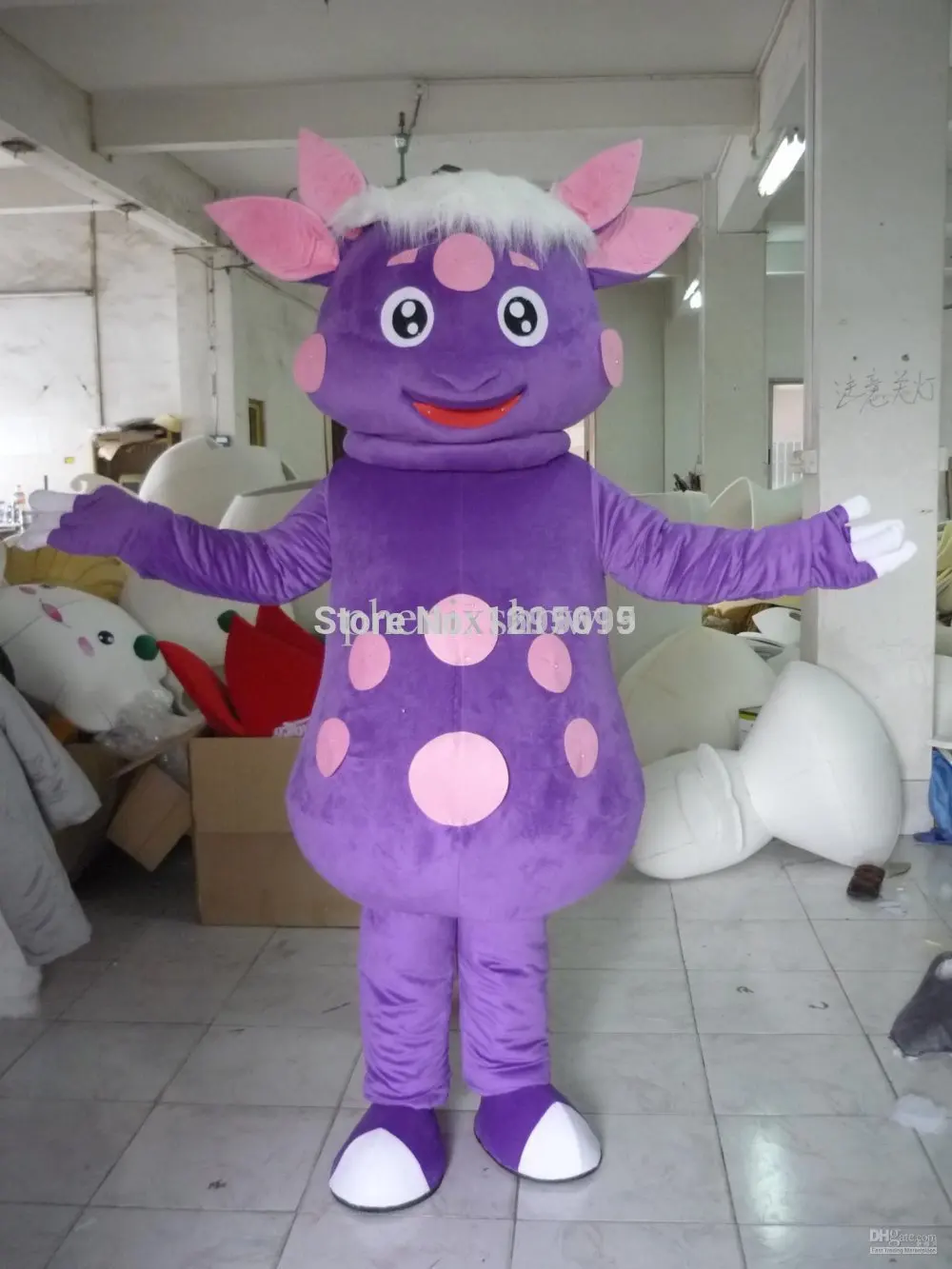 

purple sheep Mascot Costume cartoon costumes advertising mascot animal costume school mascot fancy dress costumes