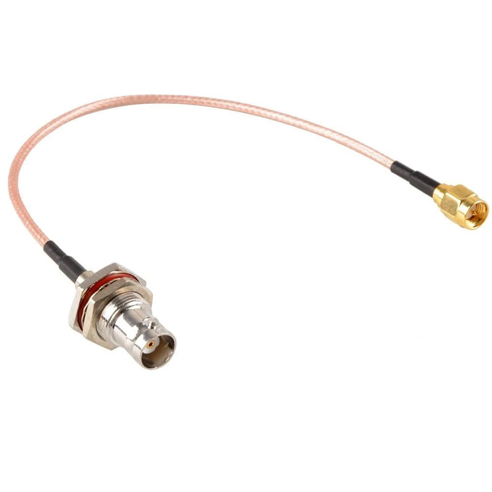 ALLISHOP 3M RF BNC Female Jack To SMA Male Plug Gold Plating Adapter RG178 Coaxial Cable | Обустройство дома