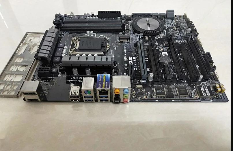 Материнская плата Asus Z97-AR Z97 LGA 1150 DDR3 32GB USB2.0 USB3.0 ATX оригинальная материнская плата