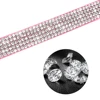 Fashion Rhinestone Dog Leash Pet Bling Shiny Cat Puppy Walking Leashes Lead For Small Dogs Cats Chihuahau Yorkshire Teddy 120cm 5