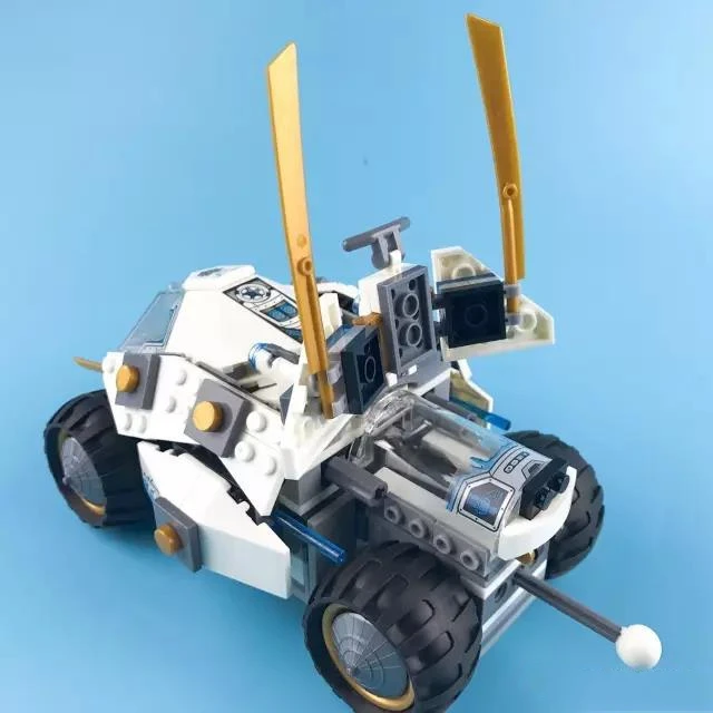 360 шт. Титан ниндзя стакан Зейн и 2 строительство Конструкторы фигурки DIY Модель