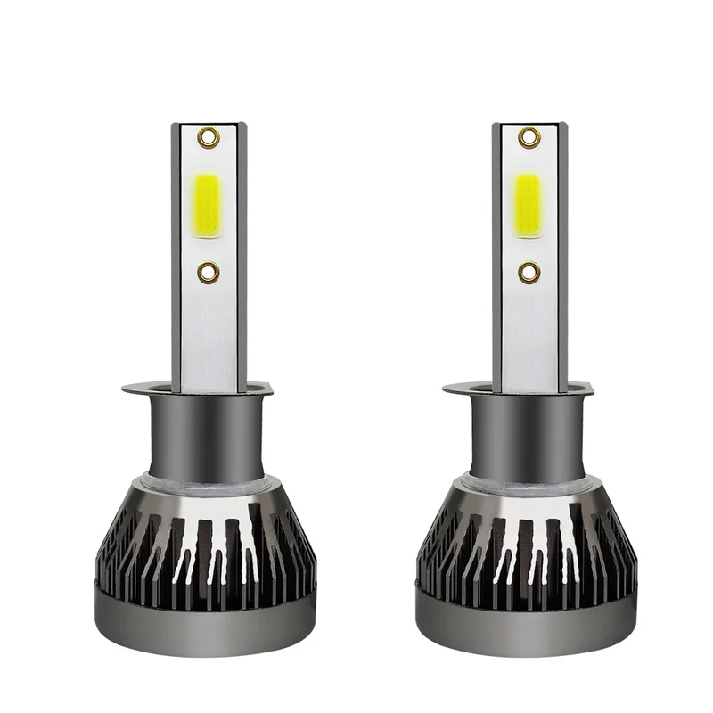 Kingsofe 2xLed H4 H7 H1 H11 9006 9005 9012 Автомобильные светодиодные фары 360 градусов освещение