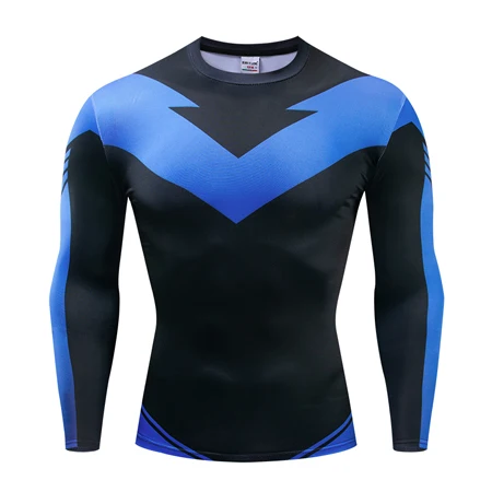 Новинка Marvel футболка «Герой» 3d с длинным рукавом Мстители эндшпиль квантовое царство Мужская Футболка Harajuku уличная футболка унисекс Прямая - Цвет: CX-051