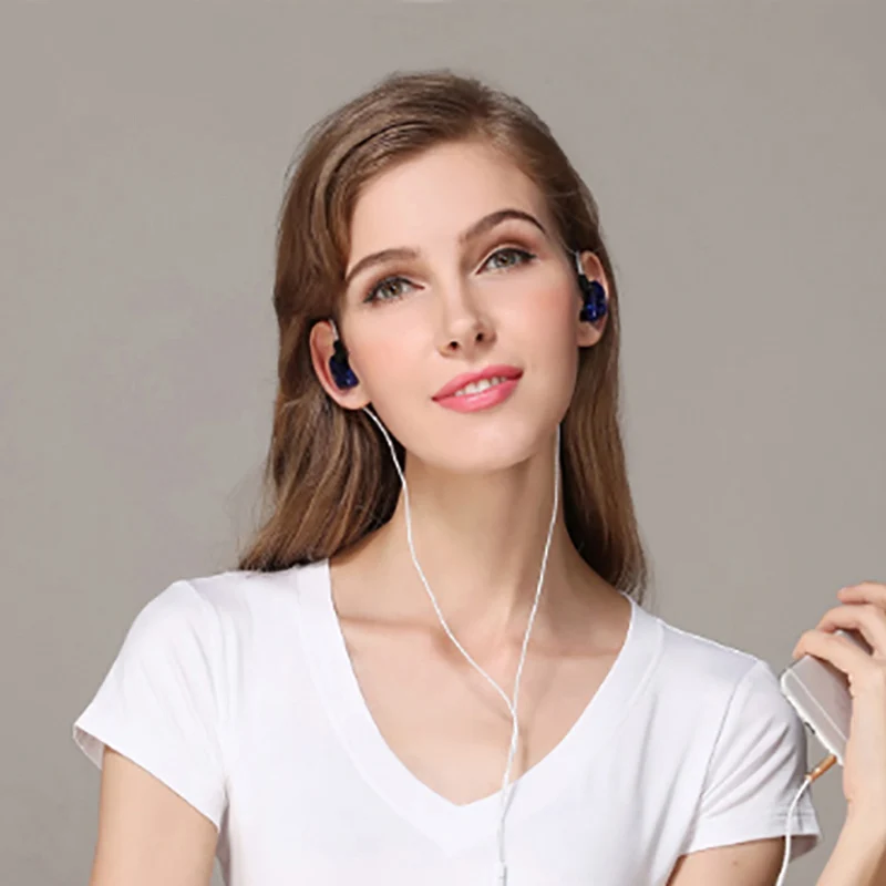 Умные наушники с линейным управлением шумоподавление Спортивная музыкальная