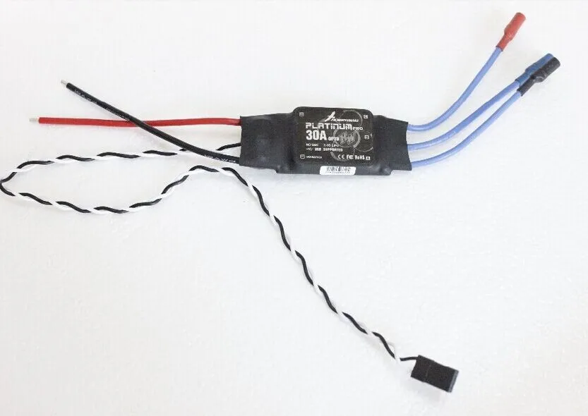 F05692 Platinum-30A-Pro 2-6S 30A регулятор скорости ESC OPTO для шестигранного многовинтового