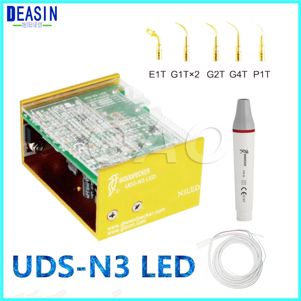 One set N3 LED Control Box + Hand piece Tip For Built-in Type Scaler Woodpecker/ EMS Dentist Chair Teeth Cleaning | Красота и