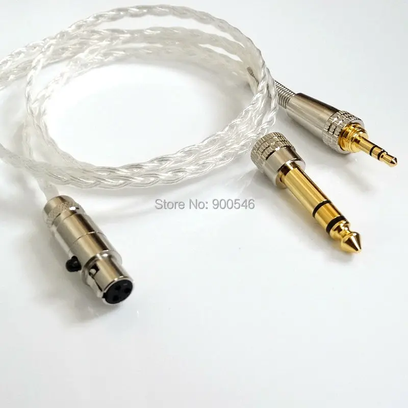 Обновленный кабель для наушников 1 8 м 6 ядер 4N OCC посеребренный AKG K240 K242 K271 K272 K702 Q701