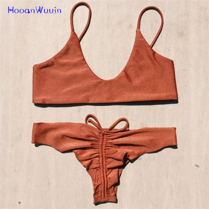 2017 летние продавать личность купальный костюм бикини пикантные однотонные