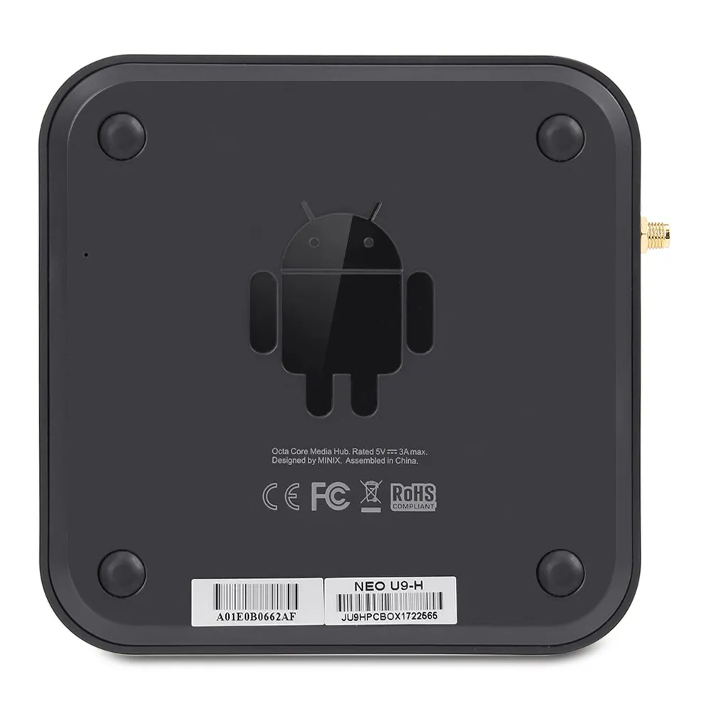 MINIX NEO U9-H Восьмиядерный Google TV приставка оборудование украшение 4K x 2K & Full 2160p H.265/HEVC