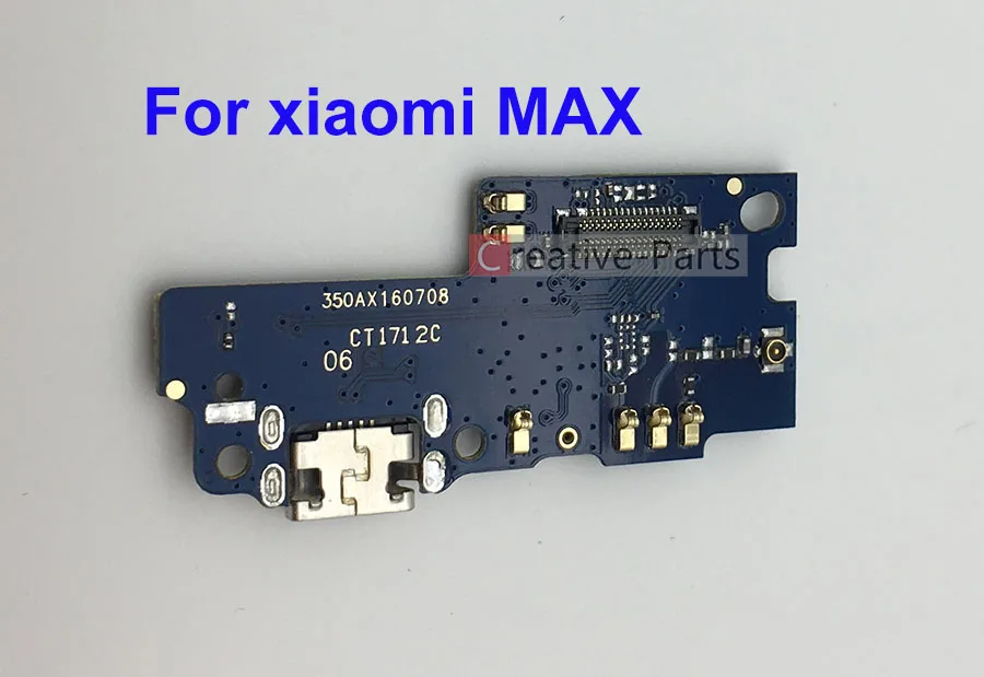 Original Auxiliary plate charging with USB connector and microphone for Xiaomi Mi MAX | Mobile Phone Antenna