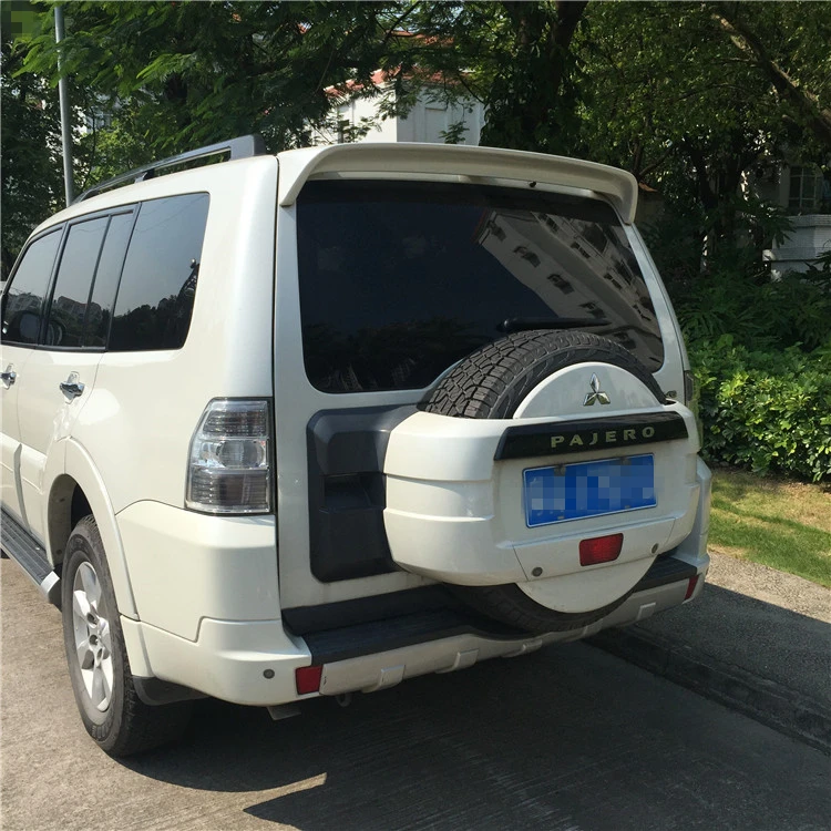 Для Mitsubishi V73 Pajero Спойлер ABS Материал заднее крыло праймер цвет задний спойлер для Mitsubishi Pajero спойлер