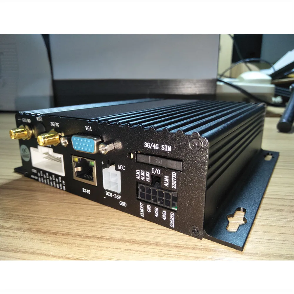 WIFI mdvr видеорегистратор GPS 4CH SD карта монитор хост air head интерфейсное устройство