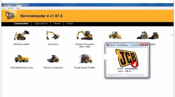 JCB ServiceMaster v1.57.5 [04 2017] полный диагностический |