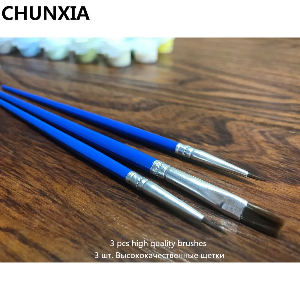 CHUNXIA PBN DIY Краска для раскрашивания по номерам масляная краска в рамке фигура