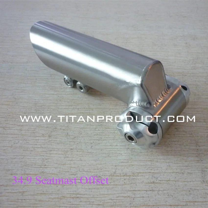 Титан seatmast, подседельный Топпер 31.8/34.9 мм - Цвет: 34.9