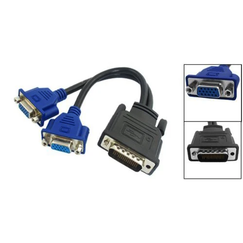 DSHA Новинка Лидер продаж Новый 3 5 см/5 &quotDMS 59 штыря и 2 два разъема VGA 15 полый штифт