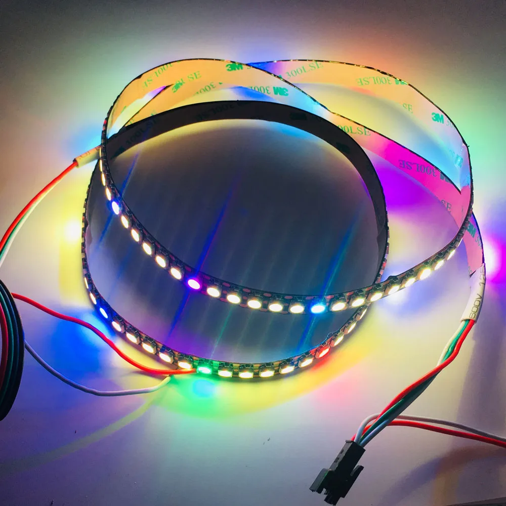 USB 5 в RGB светодиодный светильник 2812b 144 светодиодный/m SP110E Bluetooth контроллер ТВ