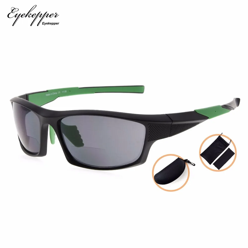 SG904 Eyekepper TR90 спортивные бифокальные Солнцезащитные очки Бейсбол Бег Рыбалка Вождение Гольф Софтбол Пешие прогулки читатели