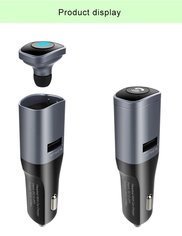 Fdoman, автомобильная bluetooth-гарнитура, комплект громкой связи с 5 В/2,1 А, быстрое USB зарядное устройство, поддержка AUX, аудио выход