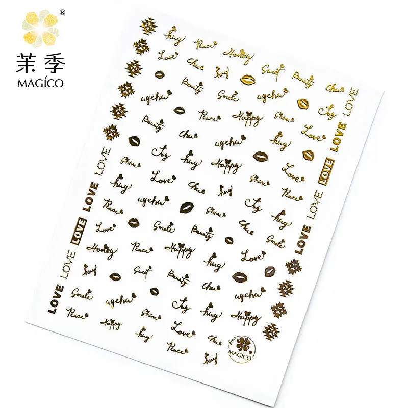 3D ногтей Наклейки Водонепроницаемый Стикеры Дизайн Винни-Пух наклейки