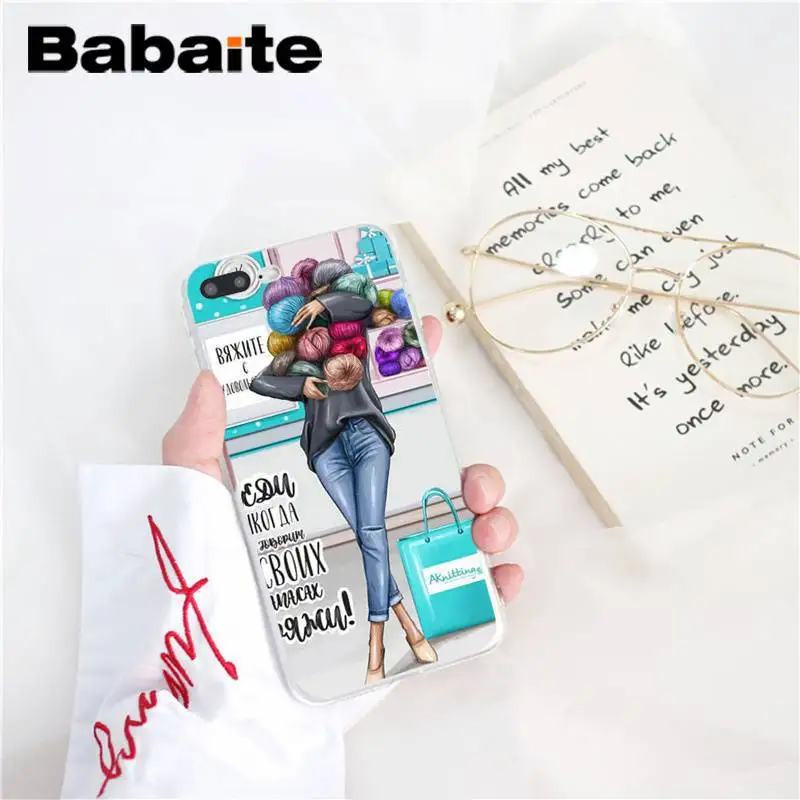 Babaite VOGUE Рождественская Принцесса Девушка женский Босс кофе чехол для телефона для iPhone8 7 6 6S6Plus X XSMAX 5 5S SE XR 11 11pro 11promax