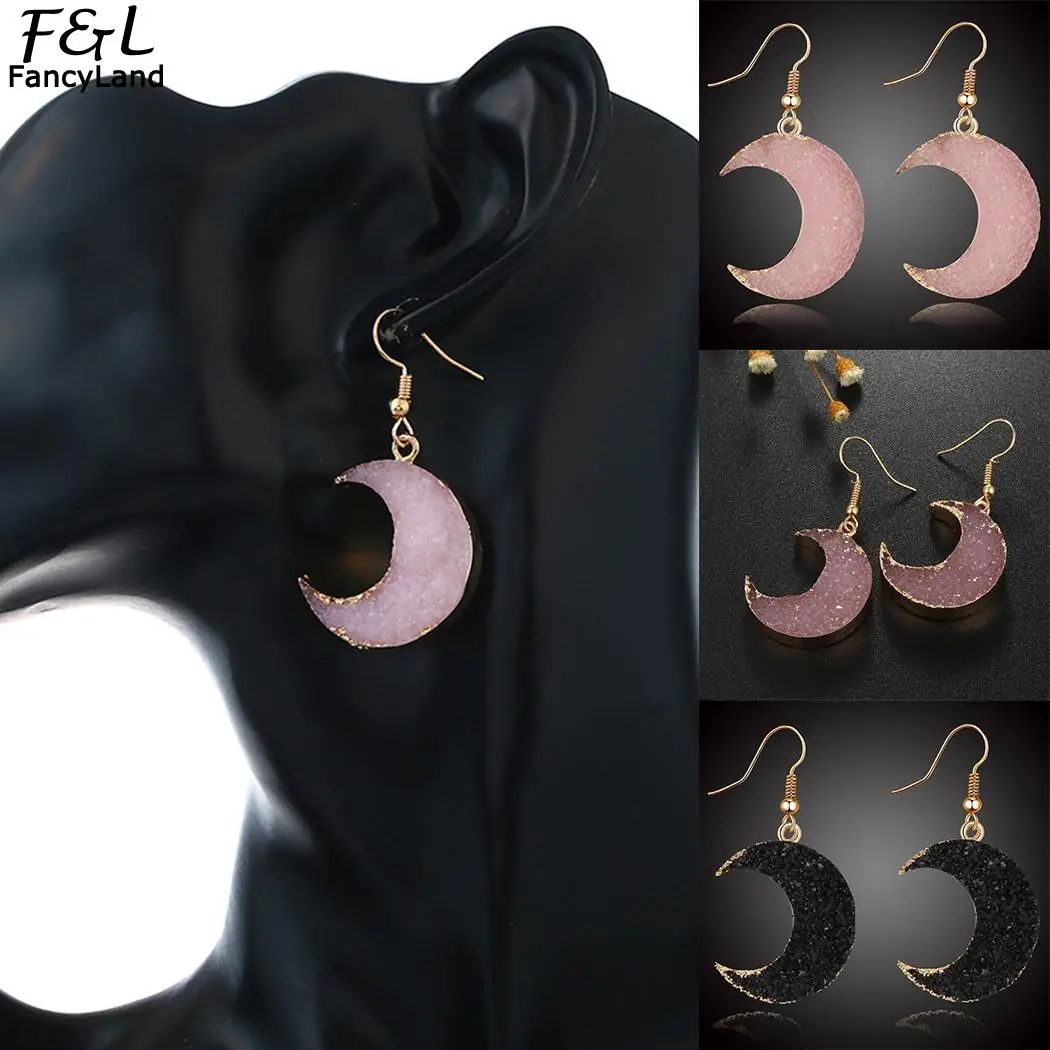 Женские серьги подвески Moon Jewelry|Серьги-подвески| |