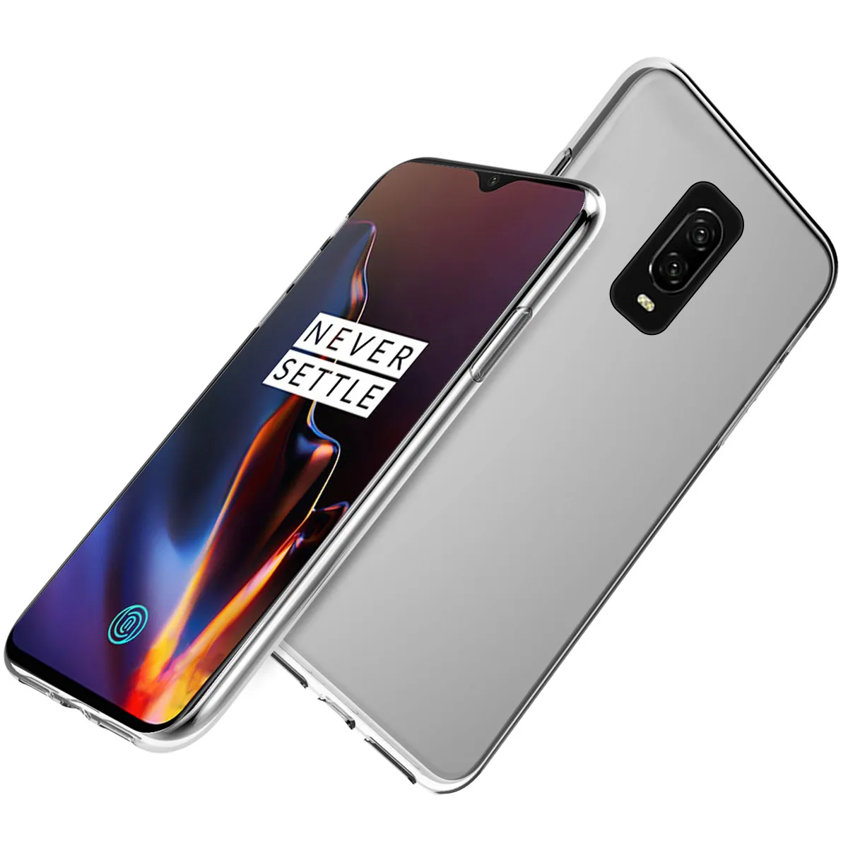 Чехол для OnePlus 6 T 5G Прозрачный Мягкий Силиконовый ТПУ защитный чехол задняя