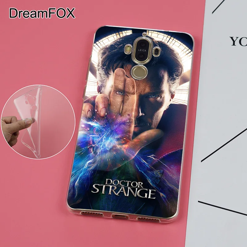 Dreamfox K064 Доктор Стрэндж Мягкие TPU силиконовый чехол для Huawei Коврики G 7 8 9 10 Nova 2 Lite pro