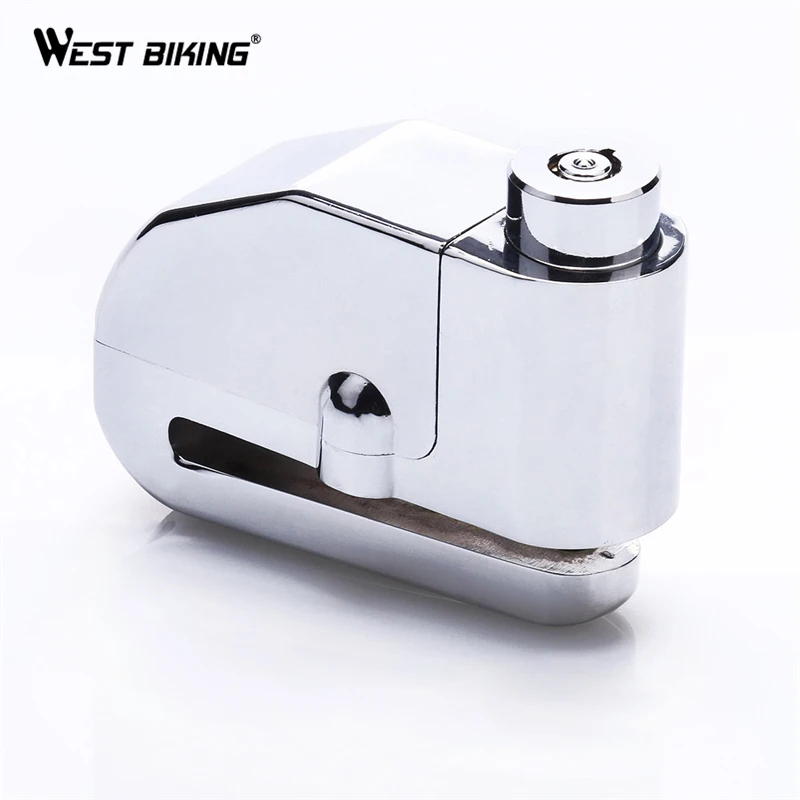 Замок для велосипедного диска Серебристый с Тормозным Диском безопасности