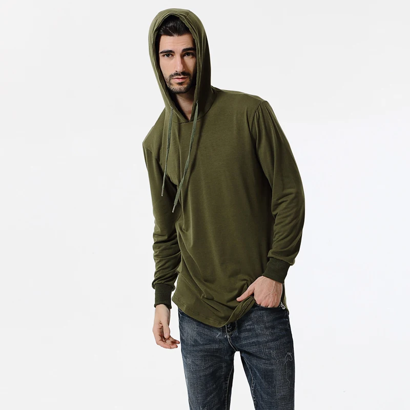 2018 Spring And Autumn Brand Men'S Wear Fashion Big Size T-Shirt Loose Leisure Long-Sleeved Camouflage Printed | Мужская одежда