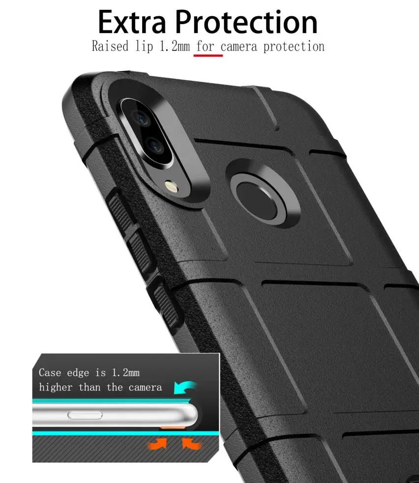 Для Huawei Nova 3/Nova 3i (P Smart Plus) чехол Модный Мягкий Силиконовый ТПУ противоударный
