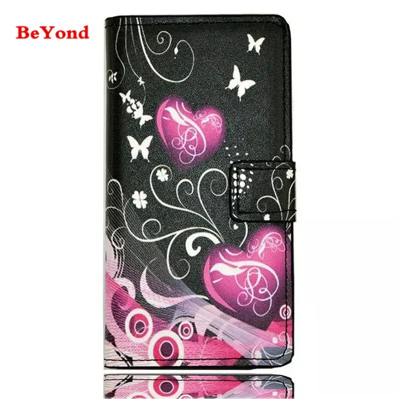High Quality Fashion Leather Love Heart Case Cover For Lenovo A2010 A 2010 Wallet Card |