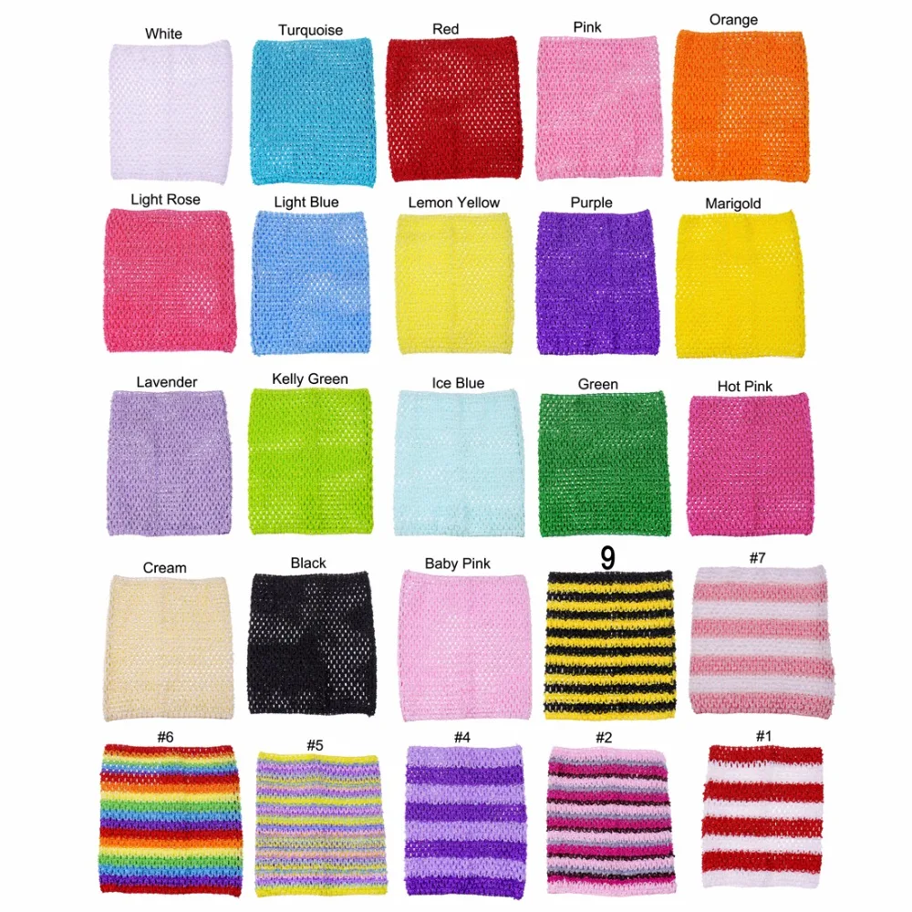 7.5x9inches Crochet Tube Tutu Tops Bands Baby Toddler Girls Dress 50pcs Per Lot | Детская одежда и обувь